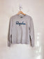 Ralpha "Women's Logo Sweatshirt" In Grey/Teal (Size S)