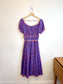 Betsey Johnson "Ditsy Rose Chalis Midi Dress in Veri Peri" NWT (Size M/L)