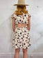 Sunday Best "Rand Dress" in Cream Floral (Size 8)