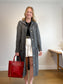 Vintage Long Cardigan in Grey (Size XL)