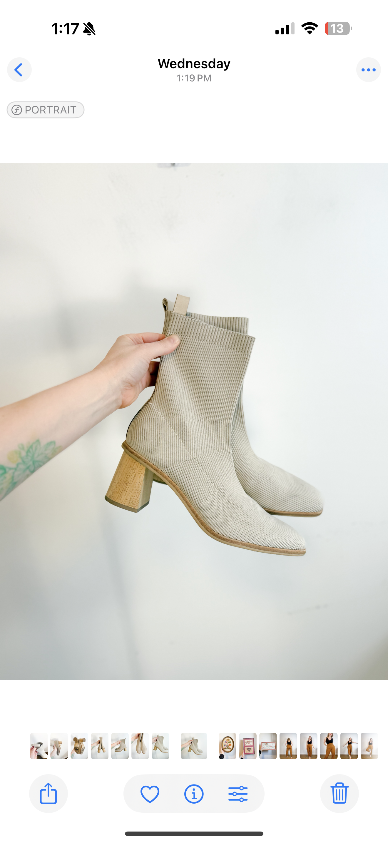 Dolce Vita Alaya Glove Bootie in Sand (Size 9.5)