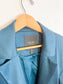 Ever New Satin Blazer in Teal (Size M/L)