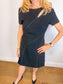 Judith & Charles Canadian Designer Mini Dress in Black (Size S/M)