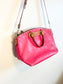 Dooney & Burke "Juliette Satchel Purse in Hot Pink"