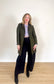 Jack Murphy Dublin "Isabella Tweed Coat in Green" (Size M)