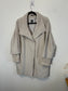 CINZIA ROCCA Designer Wool Peacoat in Grey (Size M/L)