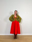 Savannah Morrow The Label "Vea Blouse in Green" (Size S/M)