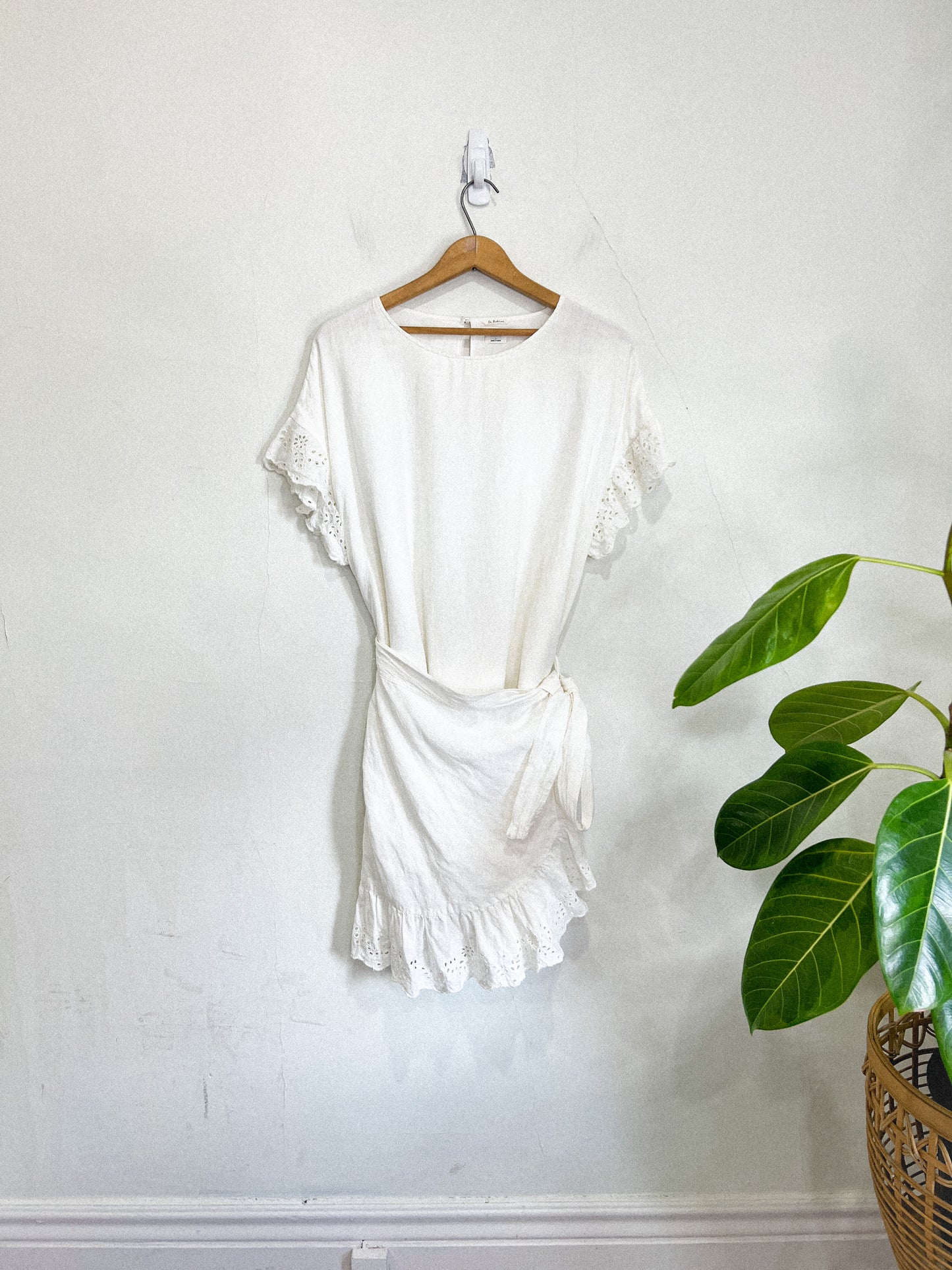 Wilfred "Ninette Dress" in White (Size L)