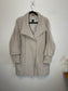 CINZIA ROCCA Designer Wool Peacoat in Grey (Size M/L)