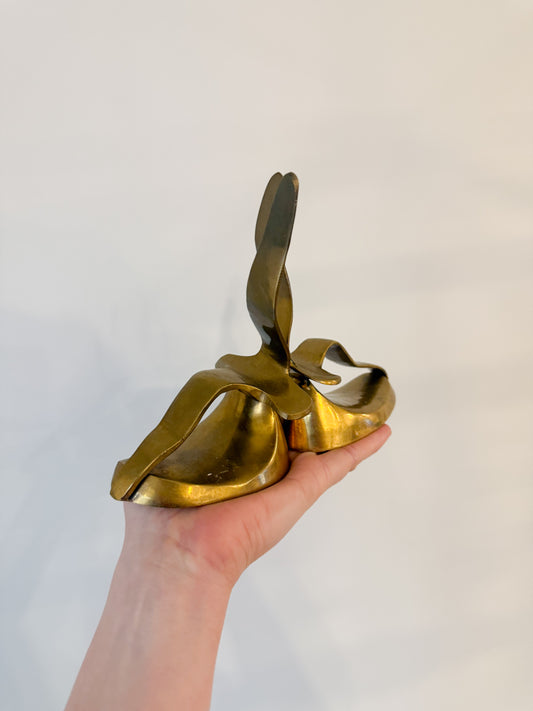 Brass Seagull Bookends