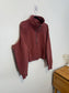 Lululemon "Scuba Oversized Full Zip Hoodie in Maroon" (Size XL/XXL)