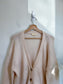 Sezane "Mia Cardigan in Natural" (Size M/L)