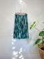 Multi-Colour Teal Flowing Midi Skirt (Size M/L)