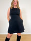Spanx "Fit & Flare Dress in Black" (Size L)