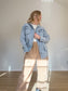 AFRM Light Wash Denim Jacket (Size M/L)