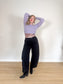 Wilfred Cashmere Sweater in Purple (Size XS)