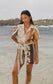 Soleil Soleil Sustainable Designer Brodie Linen Mini Dress (Size S)