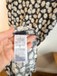 Gap Floral Midi Dress in Black/White (Size L)