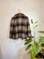 Vintage Wool Checkered Jacket (Size M)