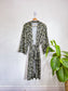 Paper Label Verona Green Floral Robe (Size S)