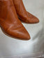 Madewell Brown Leather Ankle Boots (Size 8)