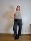 LEMAIRE Barrel Leg Trouser in Charcoal (Size 44)