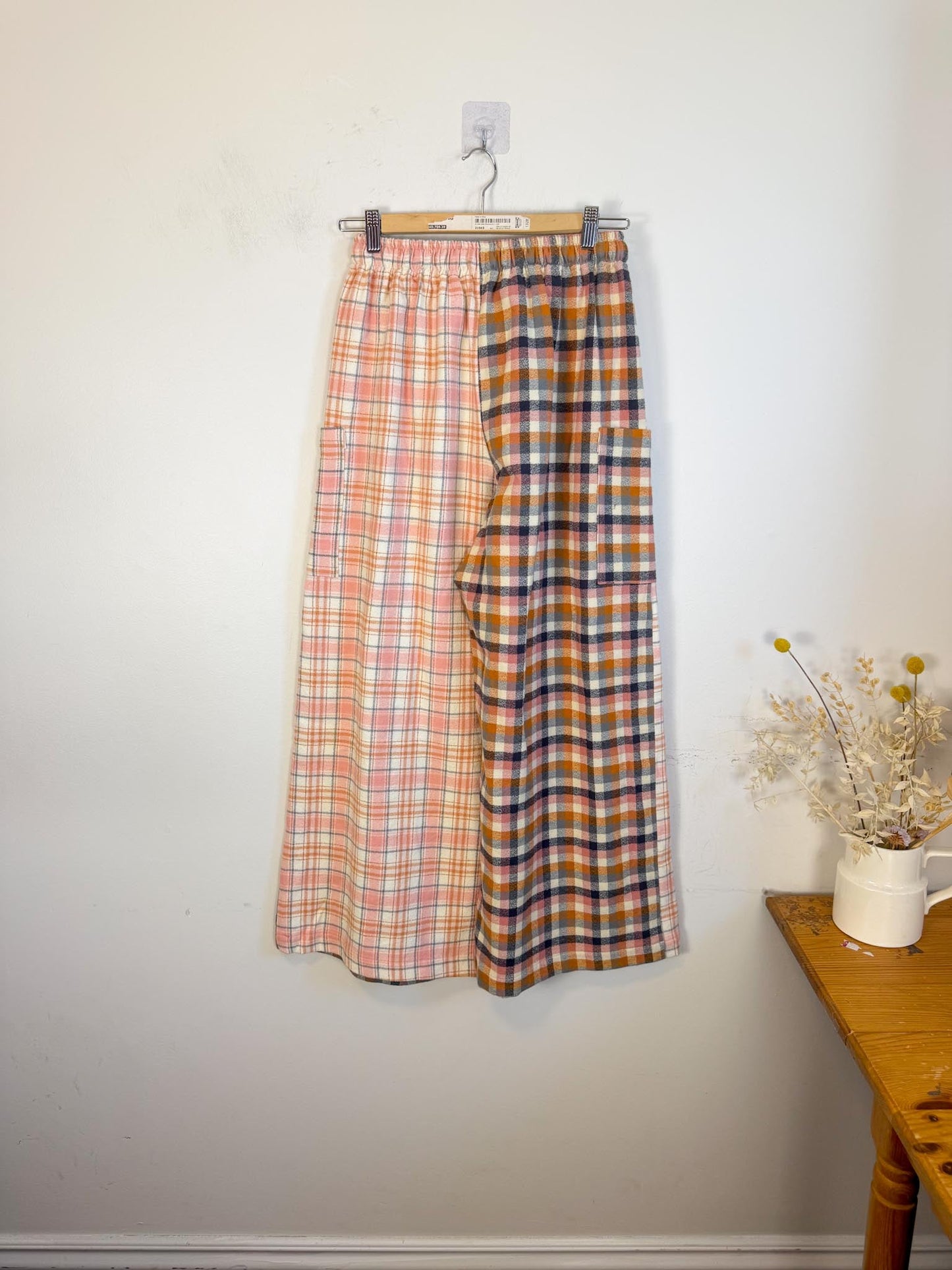 Onderbroeks Slow Fashion Flannel Patchwork Pants PANTS ONLY (Size XS-M)