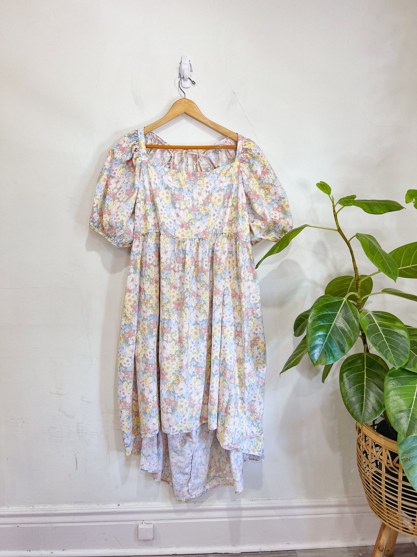 Jillian Harris x Joe Fresh Floral Linen Dress (Size 3X)