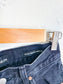 Denim Forum "The Gia High Rise Carrot Jeans in Black Denim" (Size 24)