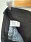 MOTHER "The Looker Ankle Fray Jeans in Black" (Size 28)