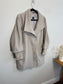 CINZIA ROCCA Designer Wool Peacoat in Grey (Size M/L)
