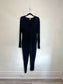 Smash & Tess "Friday Romper in Midnight Black" (Size S/M)