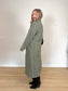 Torn by Ronny Kobo Tyra Peacoat in Moss Green (Size L)