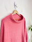 Free People Ottoman Slouch Tunic Sweater/Dress in Bubblegum Pink (Size XS-M)