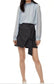 Wilfred "Wrap-Front Wool Skirt in Charcoal Grey" (Size 6)