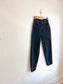 Denim Forum "The Gia High Rise Carrot Jeans in Black Denim" (Size 24)