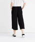 Madewell "Huston Pull-On Crop Pants" in Black (Size S)