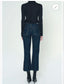 NOEND Denim "Farrah Cropped Flare Jeans in Dark Wash" NWT (Size 26)