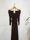 Tanya Taylor "Marla Dress in Mocha" NWT (Size 10)