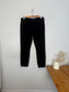 MOTHER "The Looker Ankle Fray Jeans in Black" (Size 28)