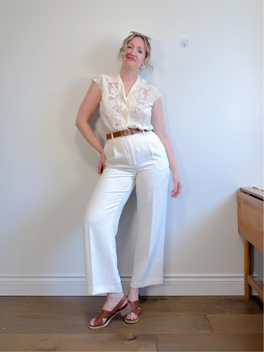 Wilfred "The Effortless Pant in Light Birch" NWT (Size 10)