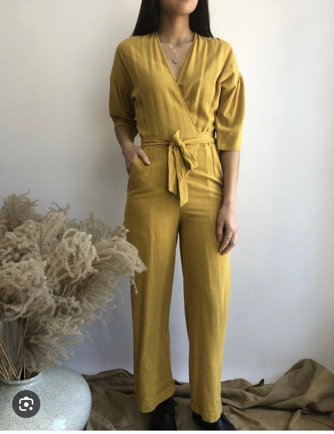 Eve Gravel  "Wild Boy Jumpsuit in Saffron" SOLD AS IS (Size S)