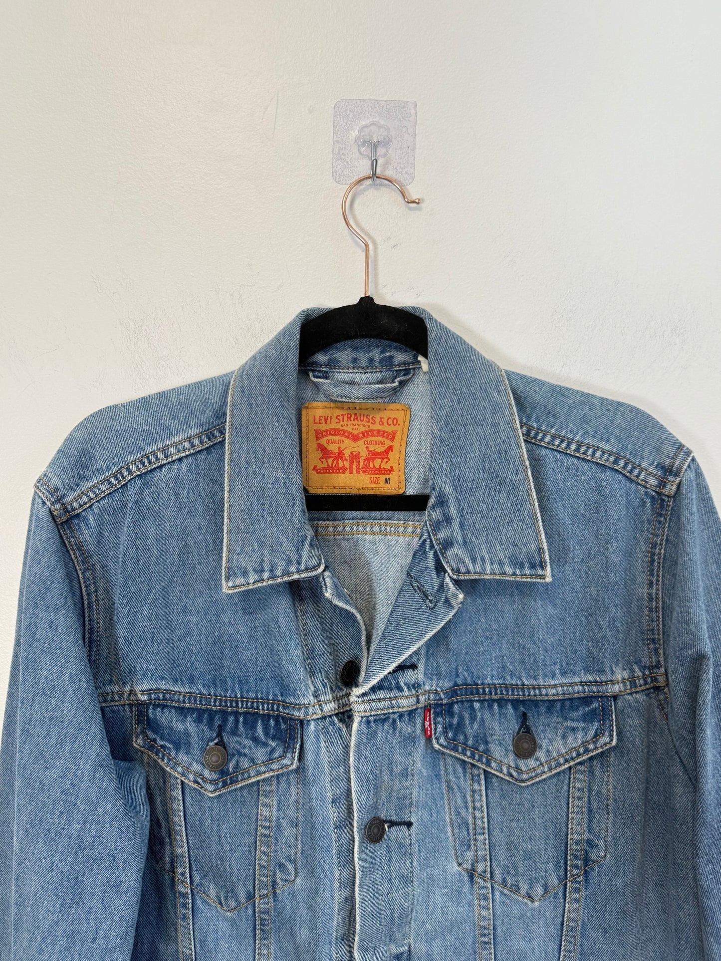 Levi’s Denim Jacket in Light Wash (Size M)