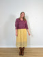 KOTN Sustainable Alpaca & Merino Wool Sweater in Burgundy (Size S/M)