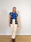 Vintage Plaid Wool Vest (Size M/L)