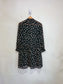 Madewell Floral Mini Dress in Black (Size S/M)