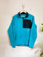 O’Neil Half Zip Sweater in Aqua (Size XL)