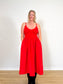 Torn by Ronny Kobo "Monica Dress in Red" (Size S/M)