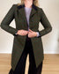 Jack Murphy Dublin "Isabella Tweed Coat in Green" (Size M)