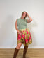 Vintage Jones New York Floral Silk Skirt - SOLD AS IS(Size L)